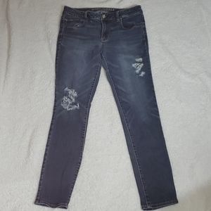 American Eagle Distressed Skinny Jeans